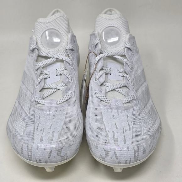 Adidas Adizero Electric Mens Size 10 Football Cleats White Silver IE4413 New main image 7